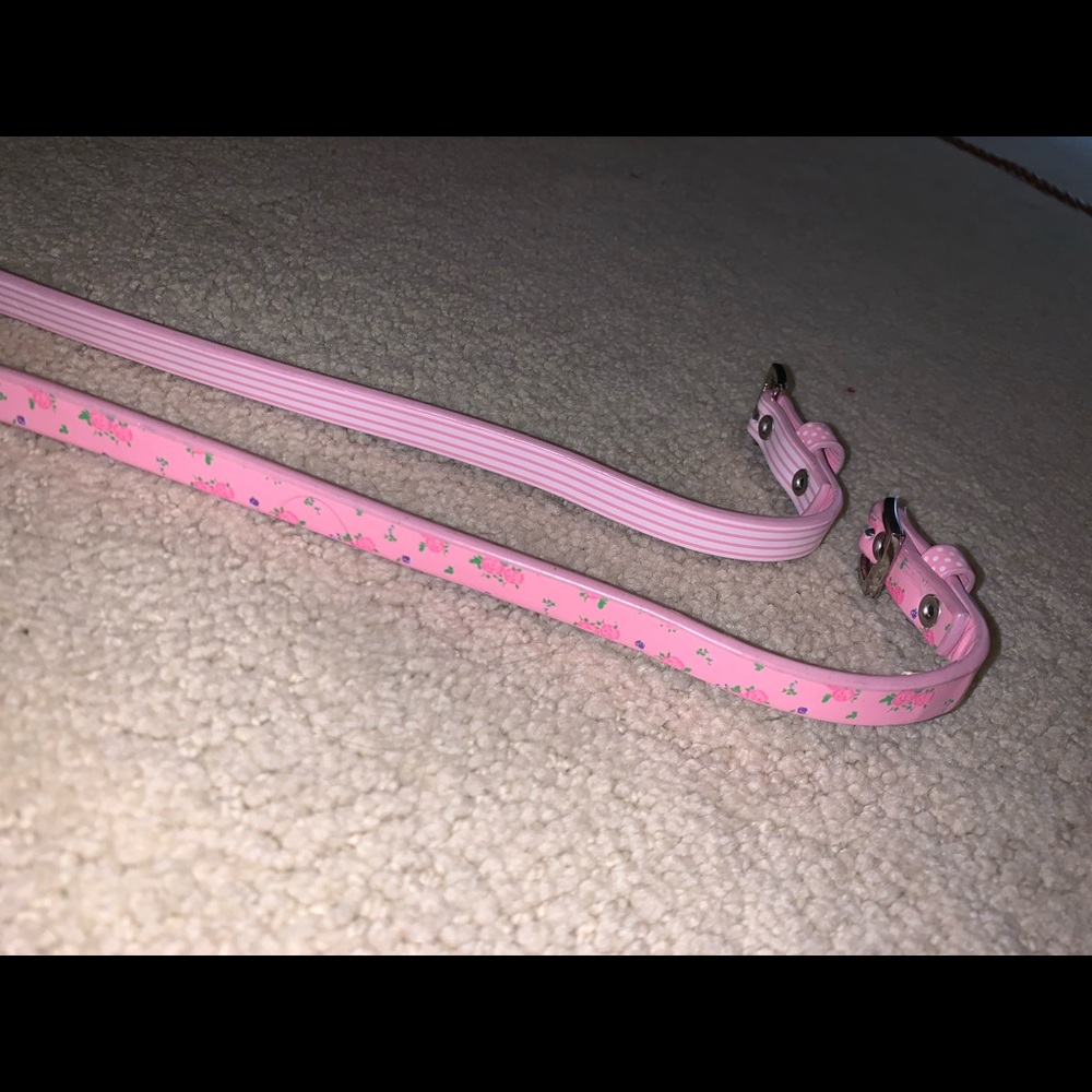 2 set of children’s belts!!